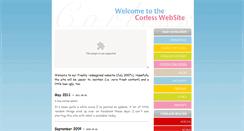 Desktop Screenshot of corless.com